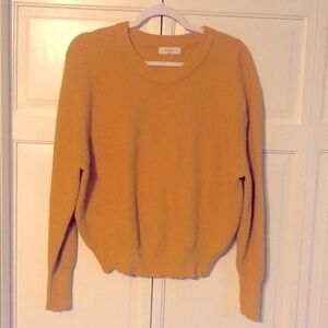 Elodie, medium, mustard yellow woman’s sweater